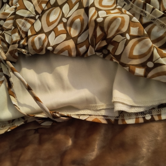 Ember, multi colored, laced blouse sz XL - Picture 7 of 9